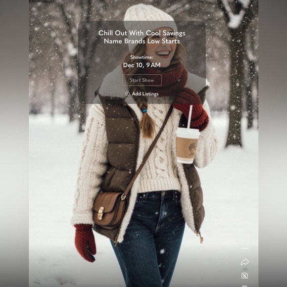 1-20 Winter Wonderland Wednesday Dec 10th 9am cdt BRAND NAMES Low Starts - Picture 1 of 1